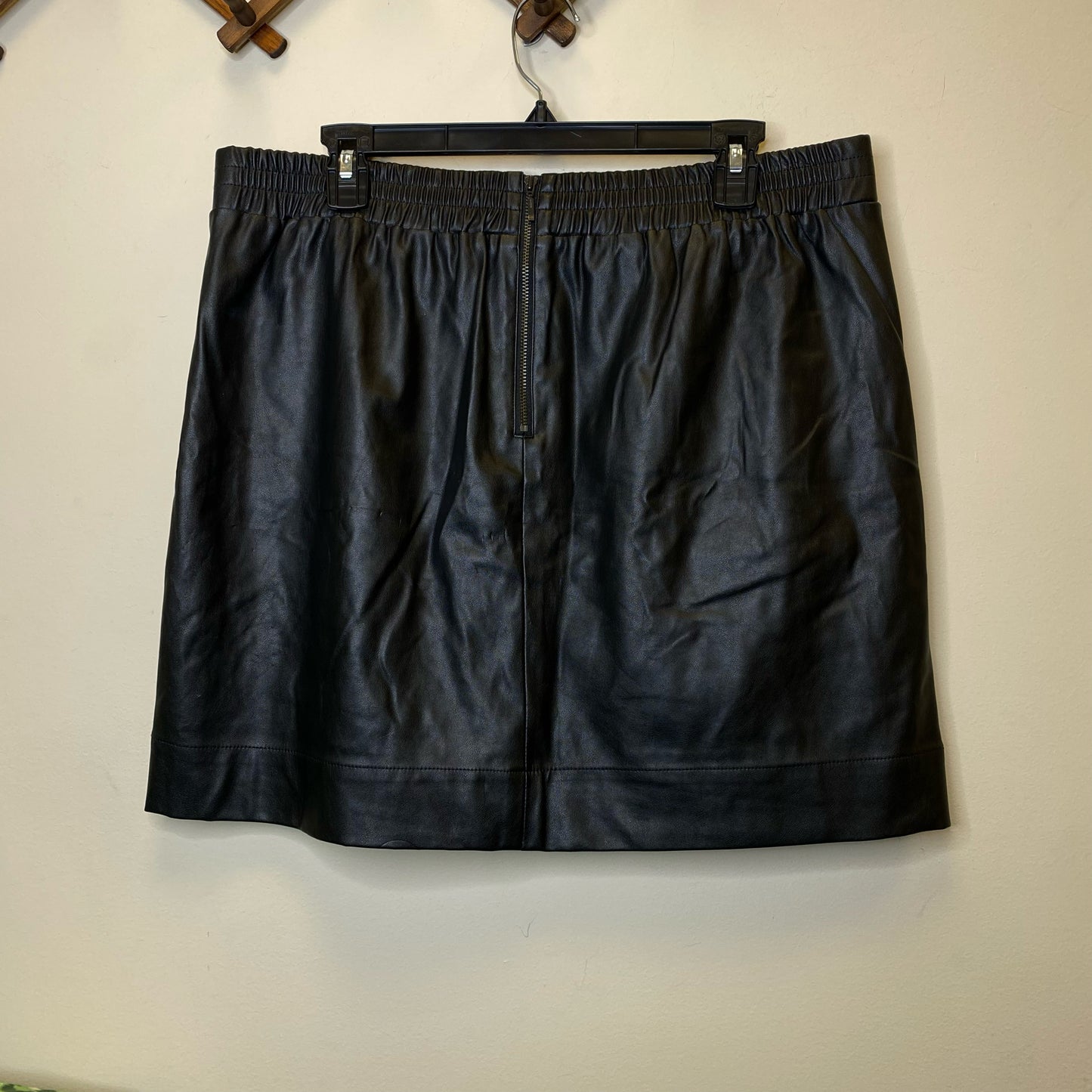 Loft Faux Leather Skirt - Size Large