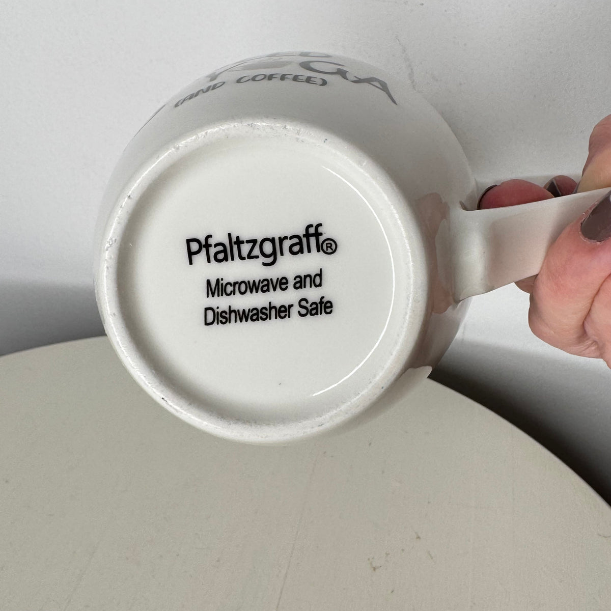 Pfaltzgraff All You Need Is Yoga Mug
