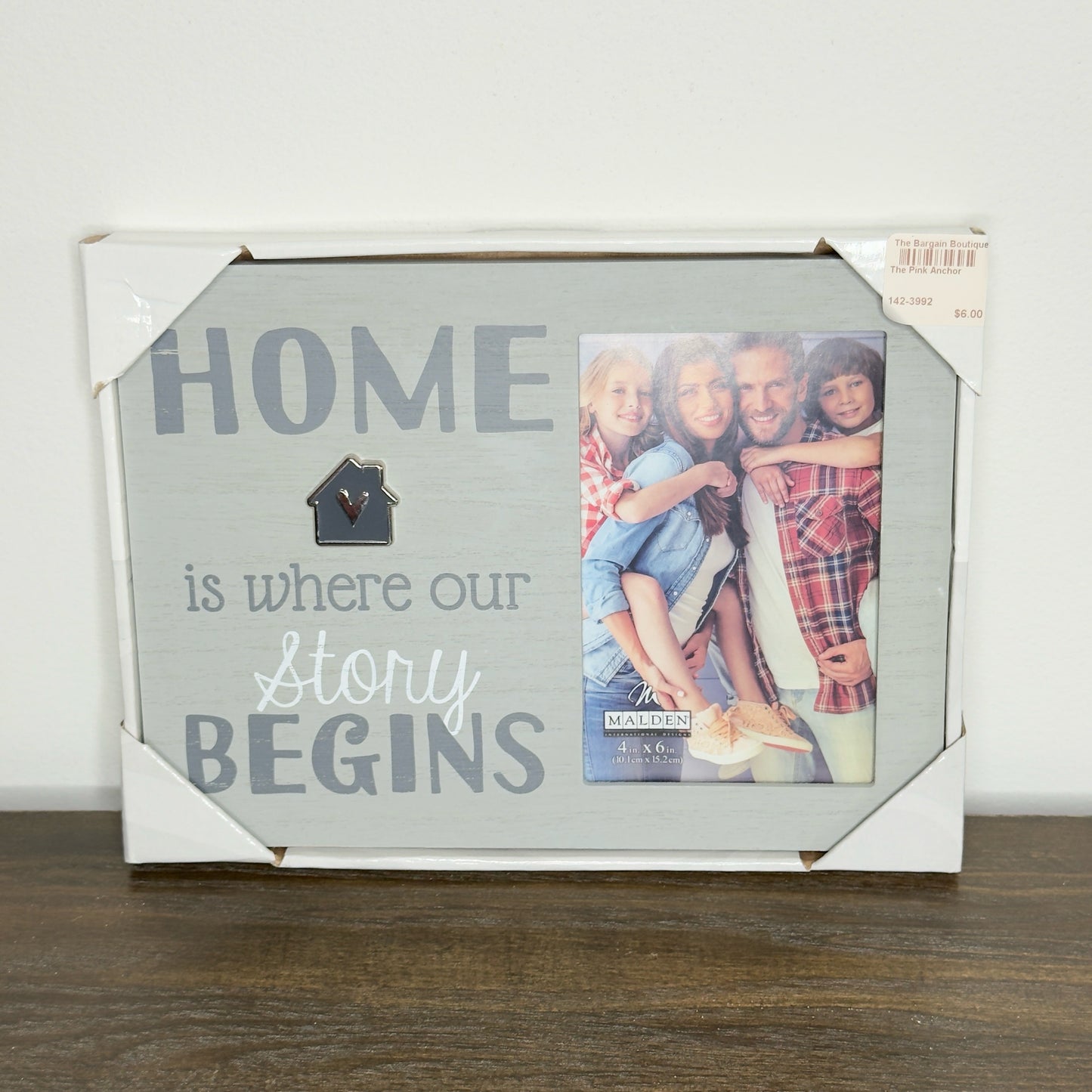 Home is Where Our Story Begins Picture Frame