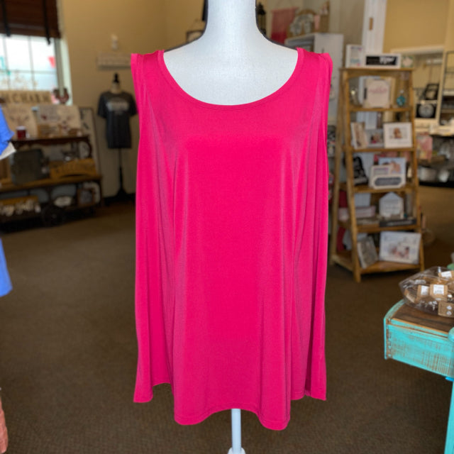 Susan Graver Modern Essentials Tank Top - Size 3X