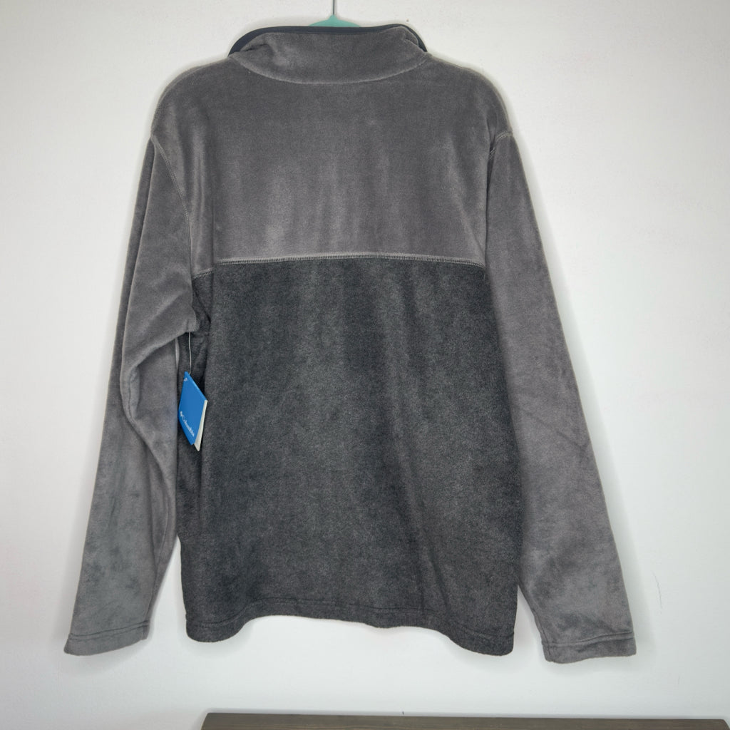 Men's Columbia Flattop Ridge Half Zip Fleece Pullover - Size Large