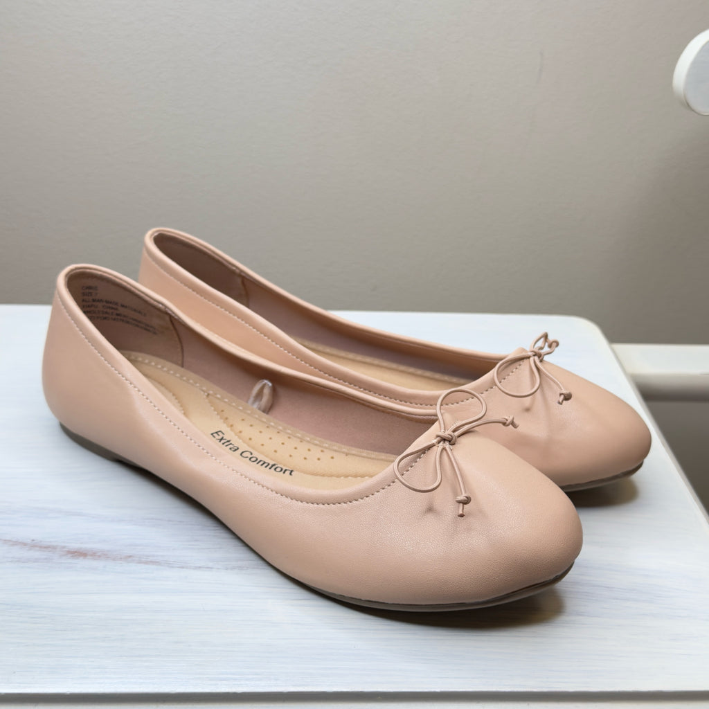 Falls Creek Memory Foam Flats - Size 7