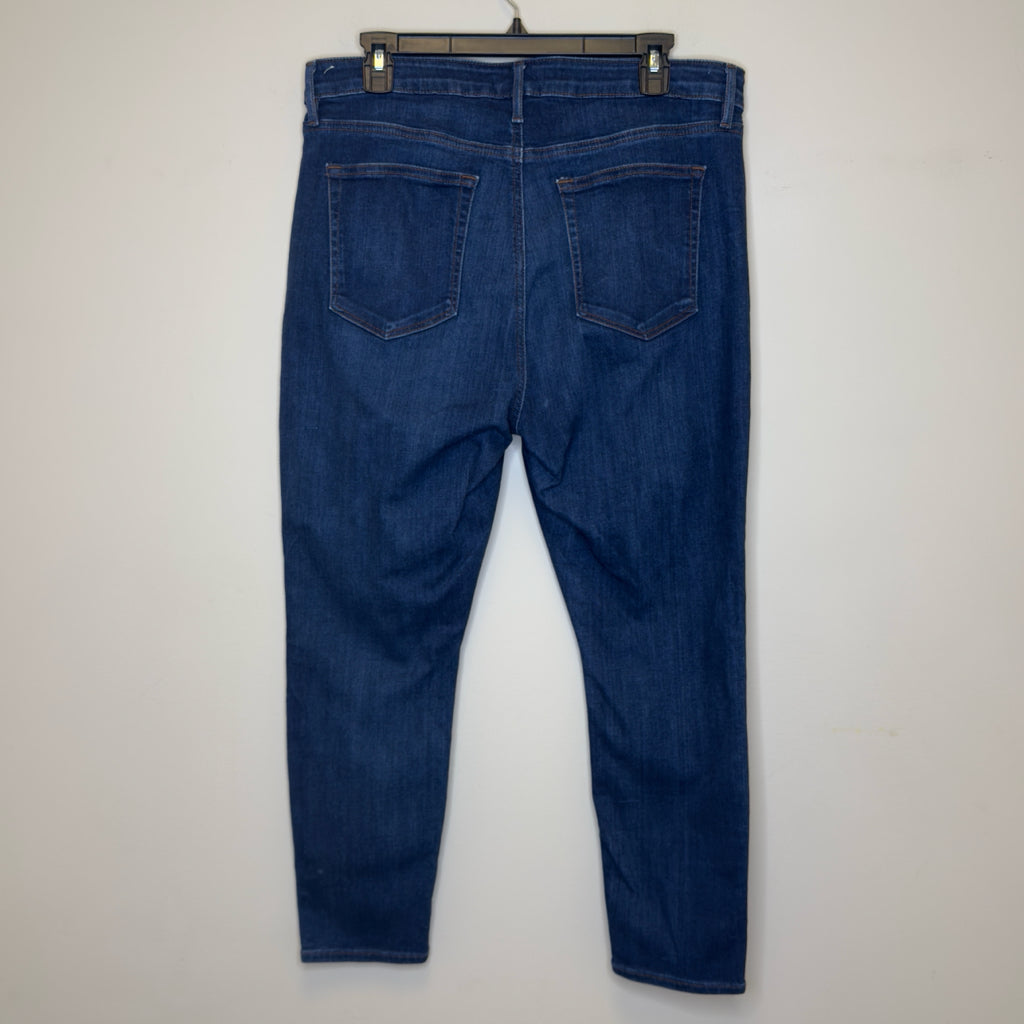 Loft Curvy Skinny Crop Jeans - Size 14