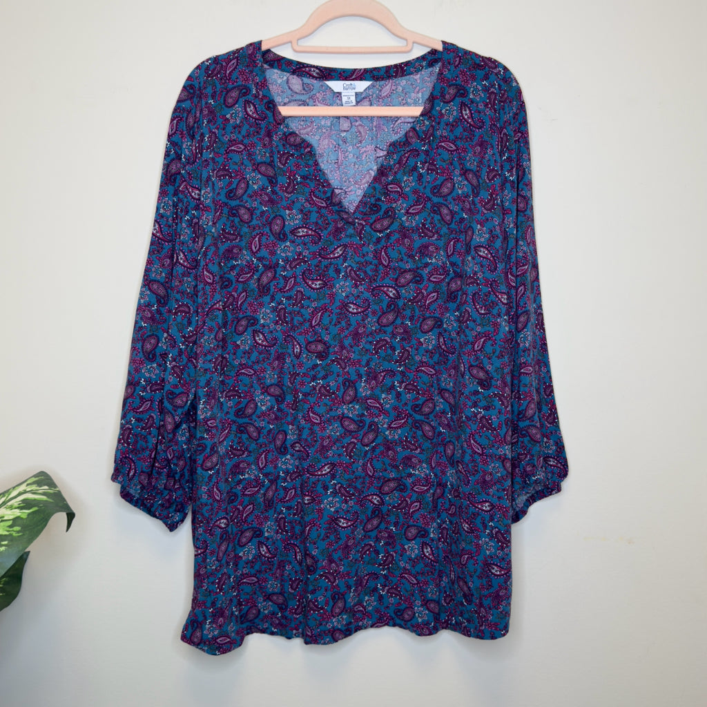 Croft & Barrow Top - Size 3X