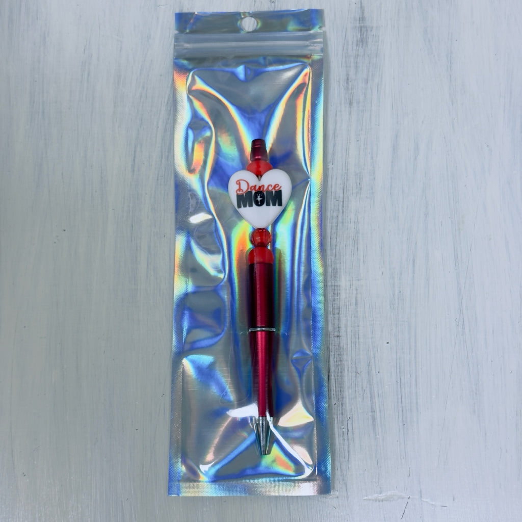 Beaded Ink Pen - Dance Mom