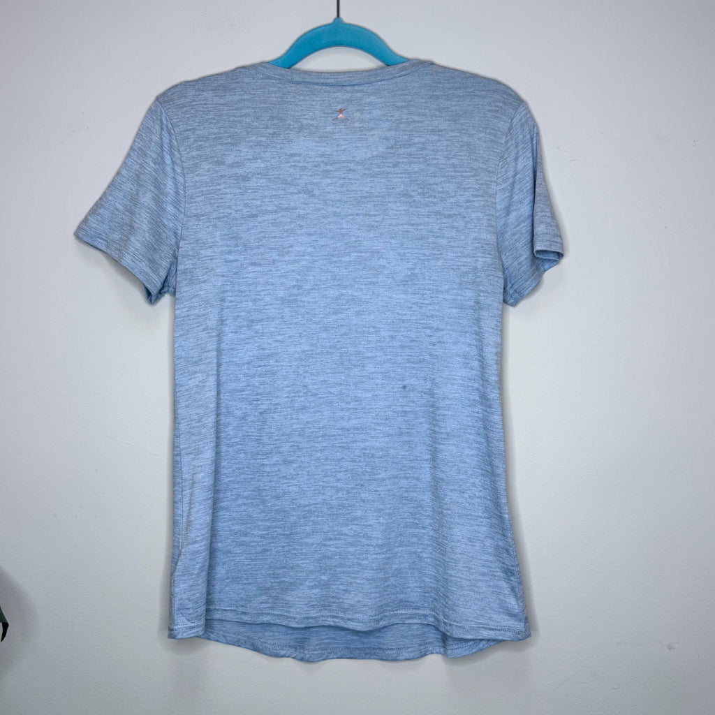 Danskin V-Neck Short Sleeve Tee - Size Medium