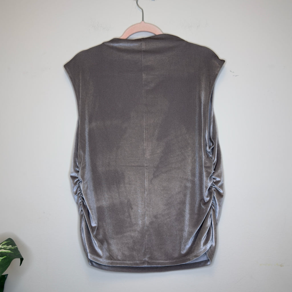 A New Day Velour Sleeveless Top - Size XXL