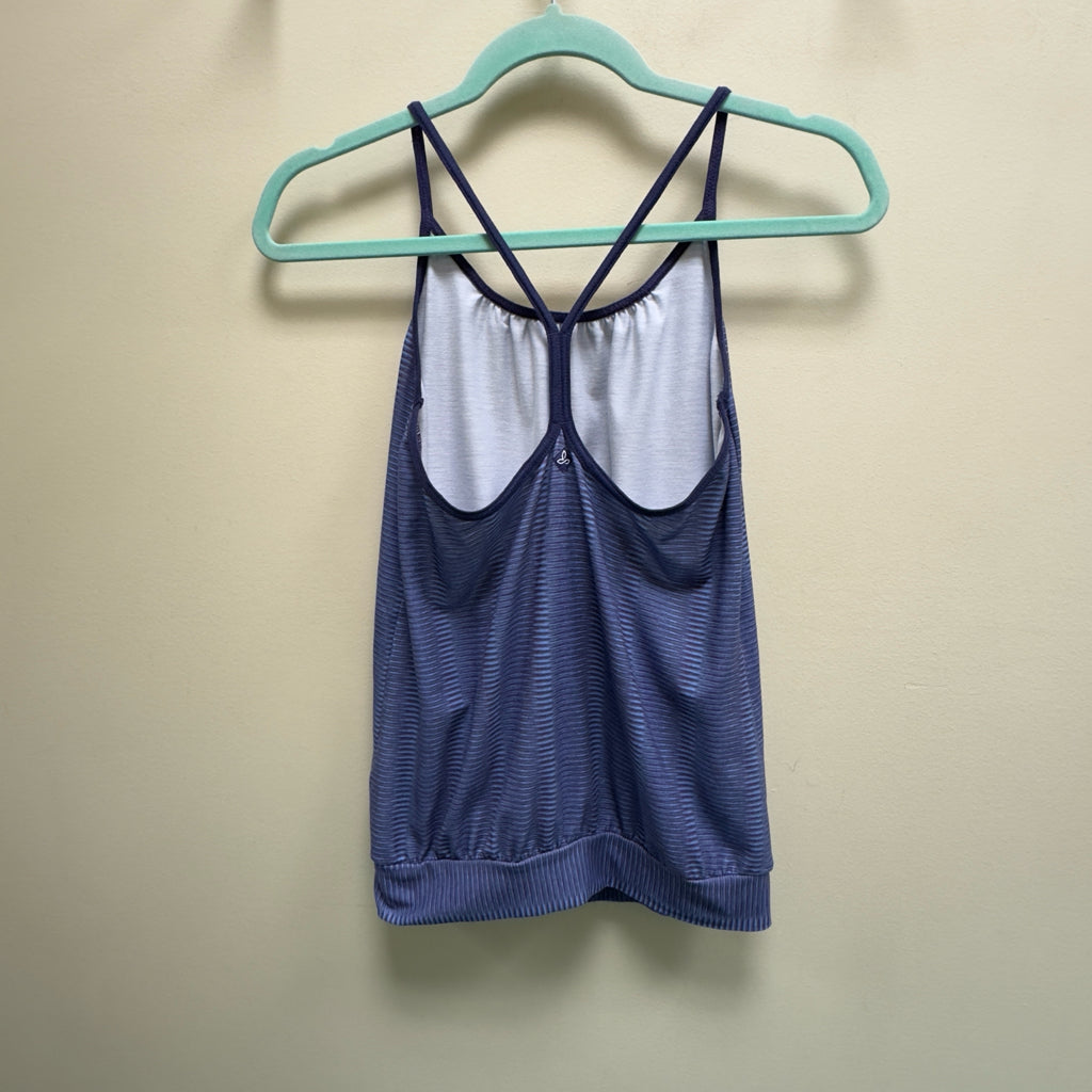 Prana Andie Printed Strappy Racerback Tank Top - Size XS