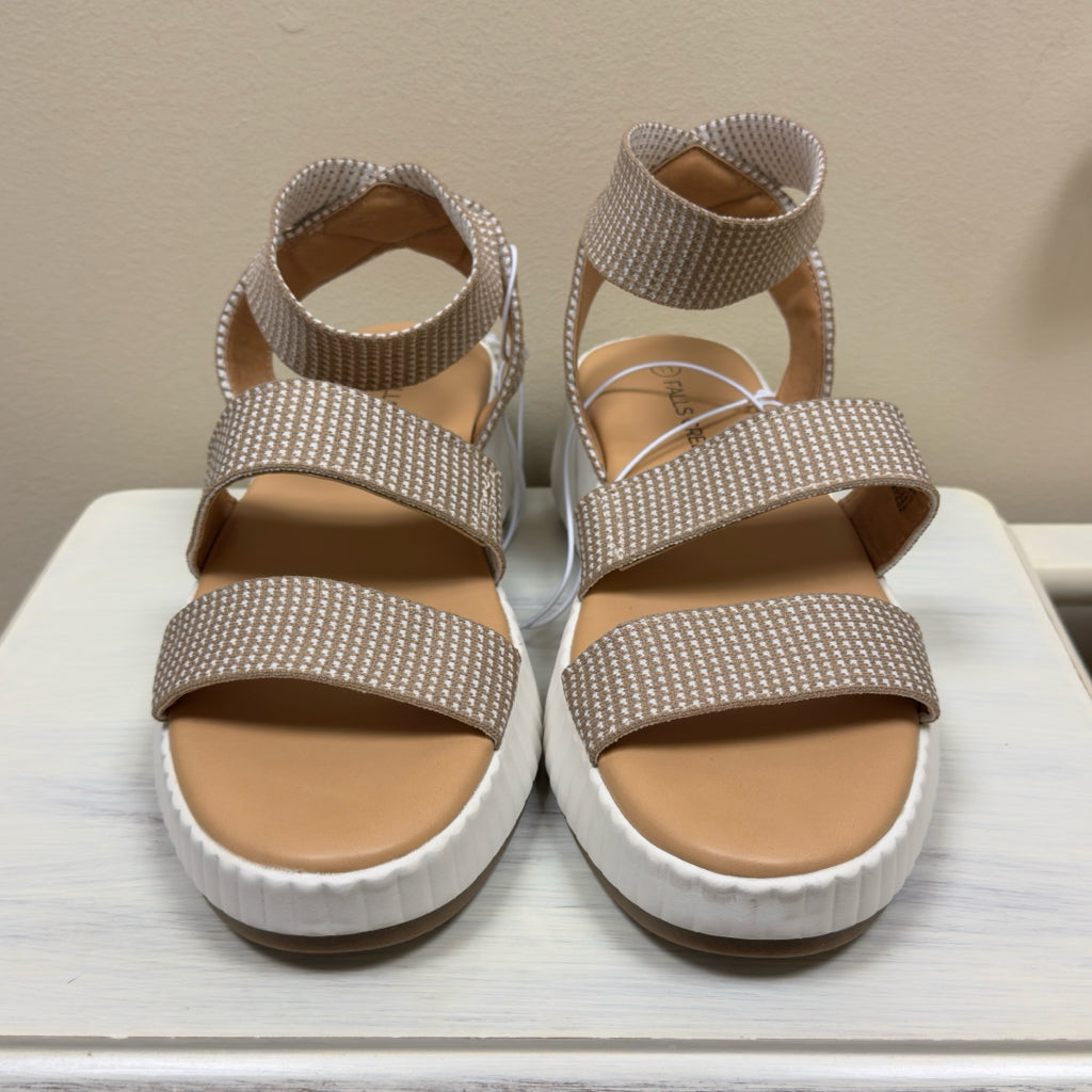 Falls Creek Darla Memory Foam Sandals - Size 11