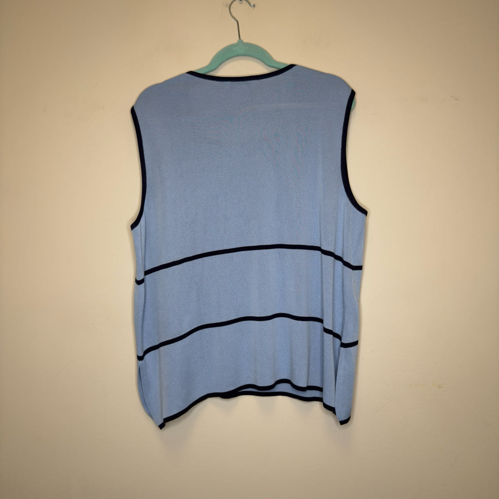 Misook Sweater Tank - Size 2X