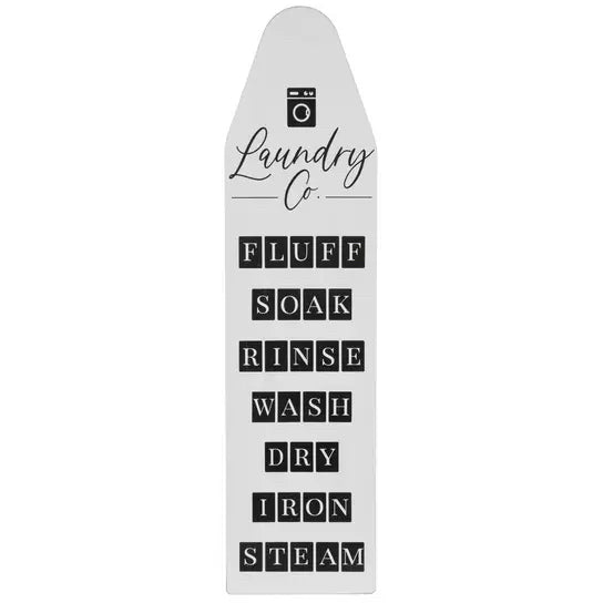 Laundry Ironing Board Wood Wall Decor