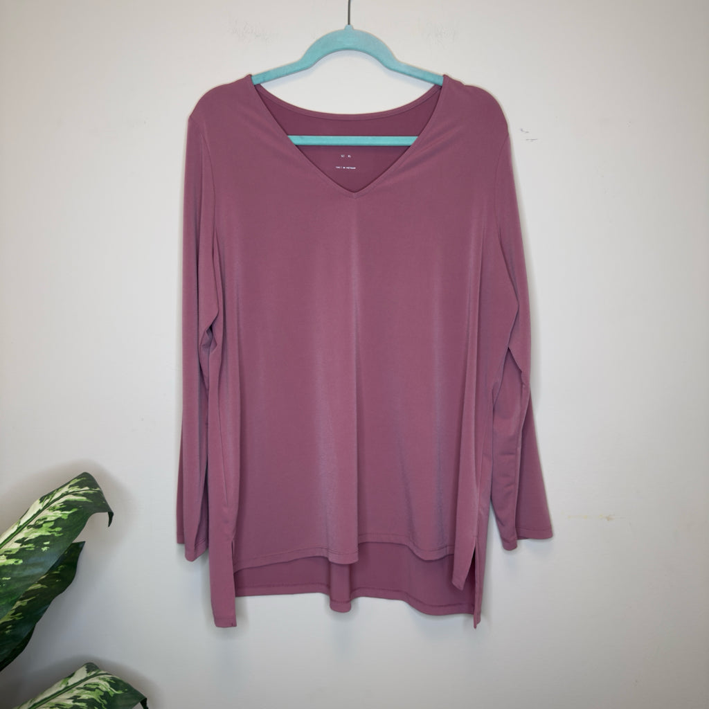 Susan Graver Modern Essentials Top - Size XL