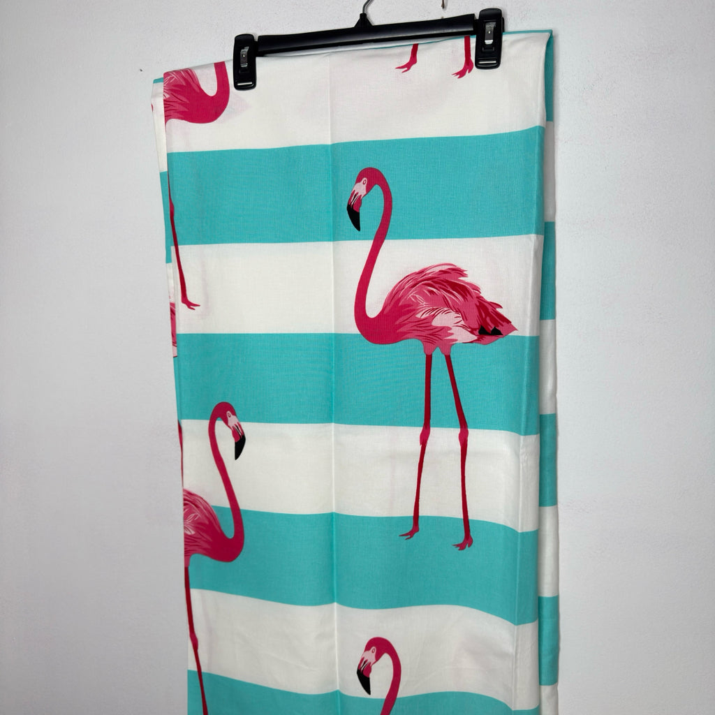 Flamingo Shower Curtain w/Curtain Hooks