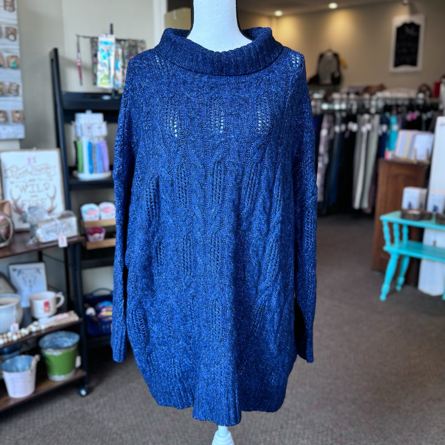 Torrid Vegan Cashmere Pullover Turtleneck Sweater - Size 3X