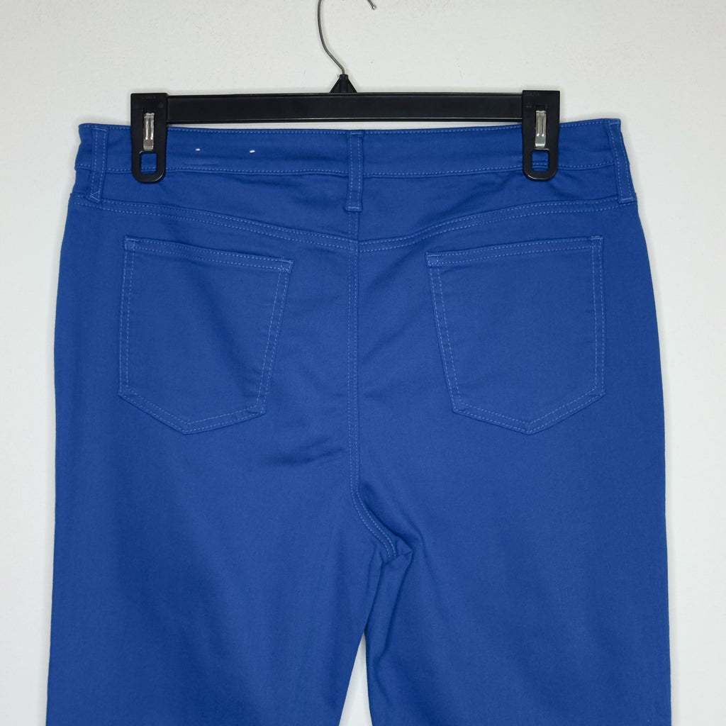 Chico's So Slimming Girlfriend Slim Leg Crop Jeans - Size 14
