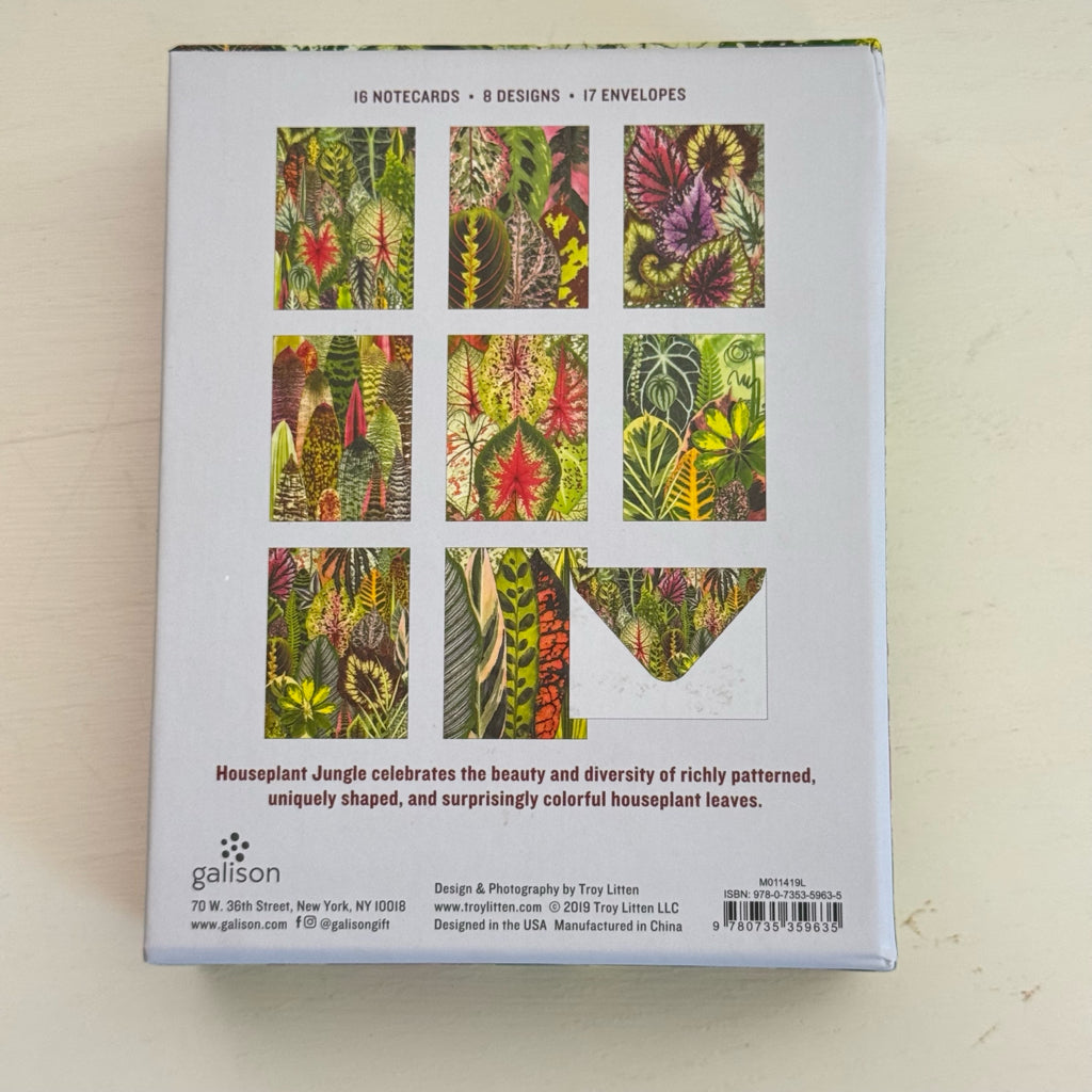 Houseplant Jungle Notecard Set