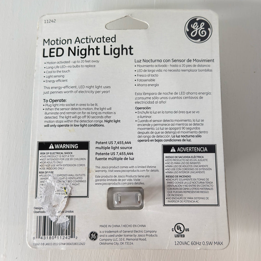 Motion Activated LED Night Light