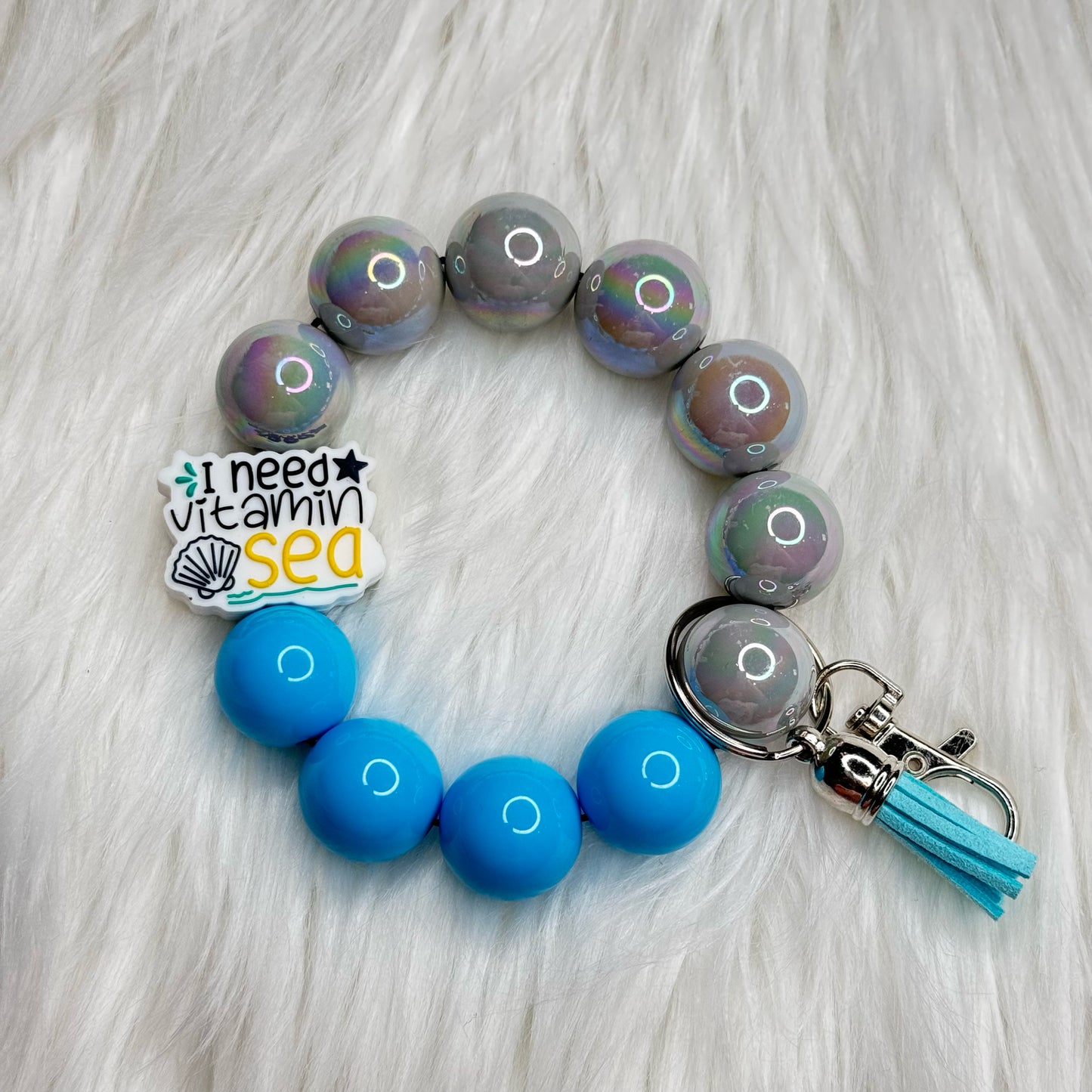 S & L Crafts - Keychain - I Need Vitamin Sea