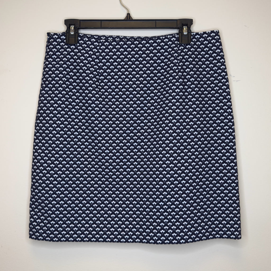 Ann Taylor Deco Jacquard Shift Skirt - Size 8
