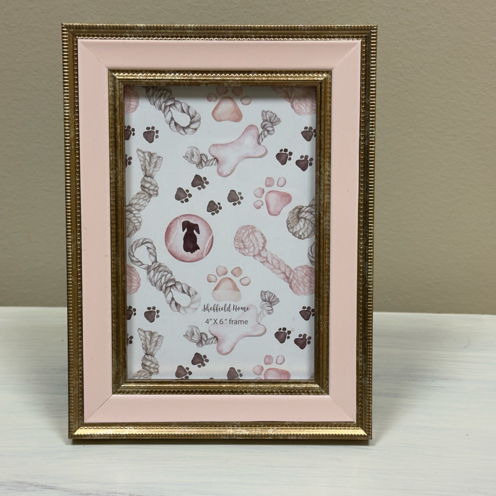 Pink & Gold Picture Frame