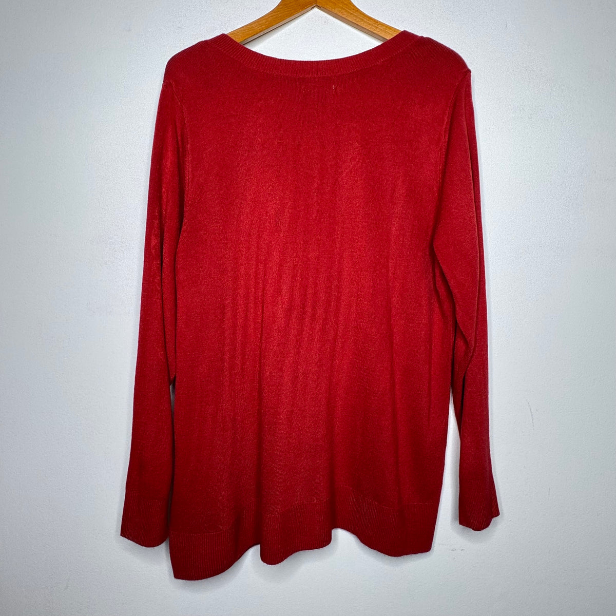 Croft & Barrow V-Neck Sweater - Size 2X