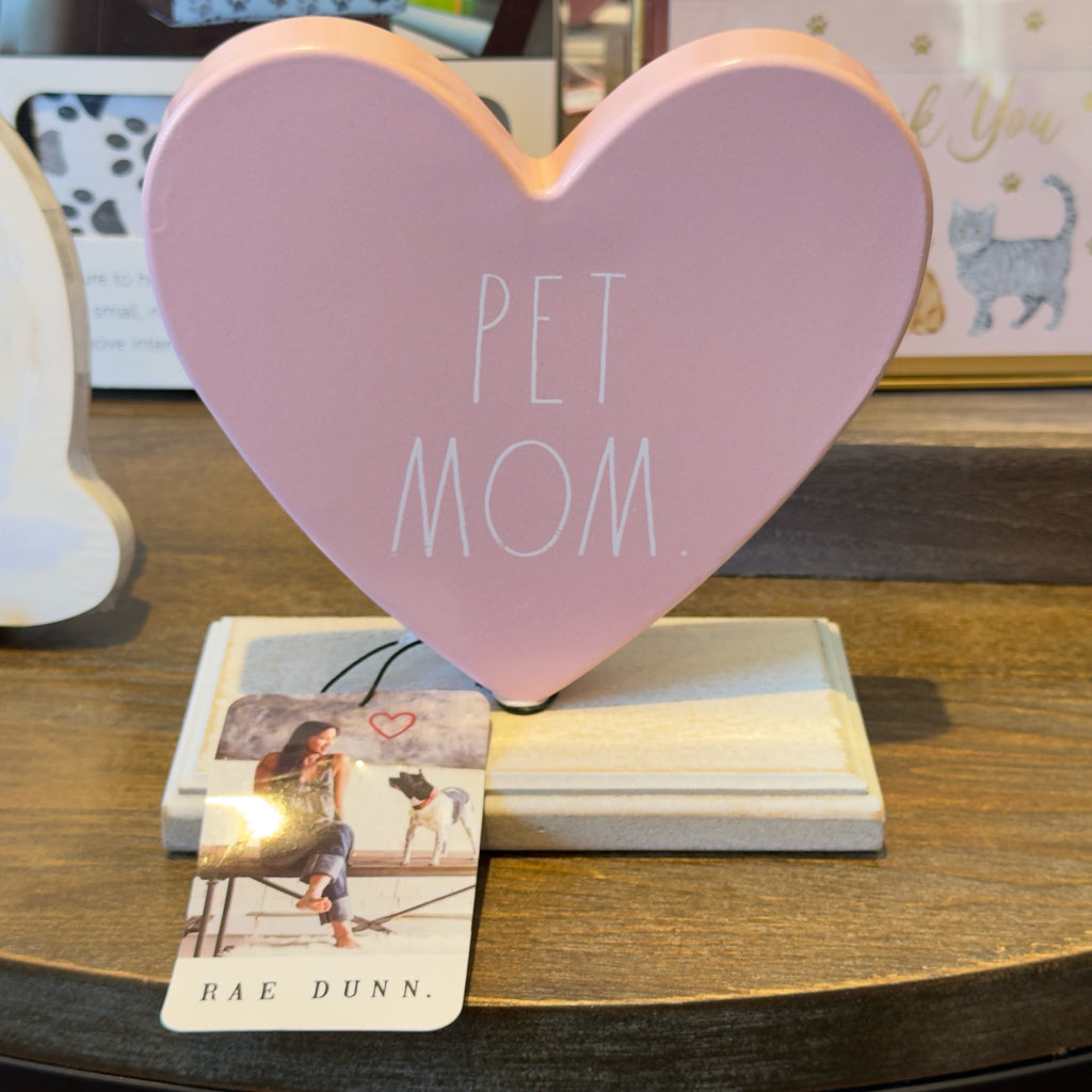 Rae Dunn Pet Mom Heart