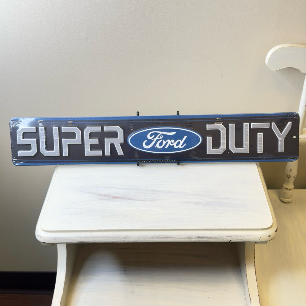 Ford Super Duty Metal Sign