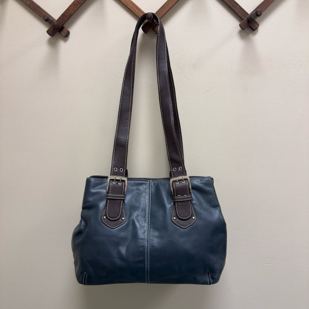 Tignanello Leather Shoulder Handbag