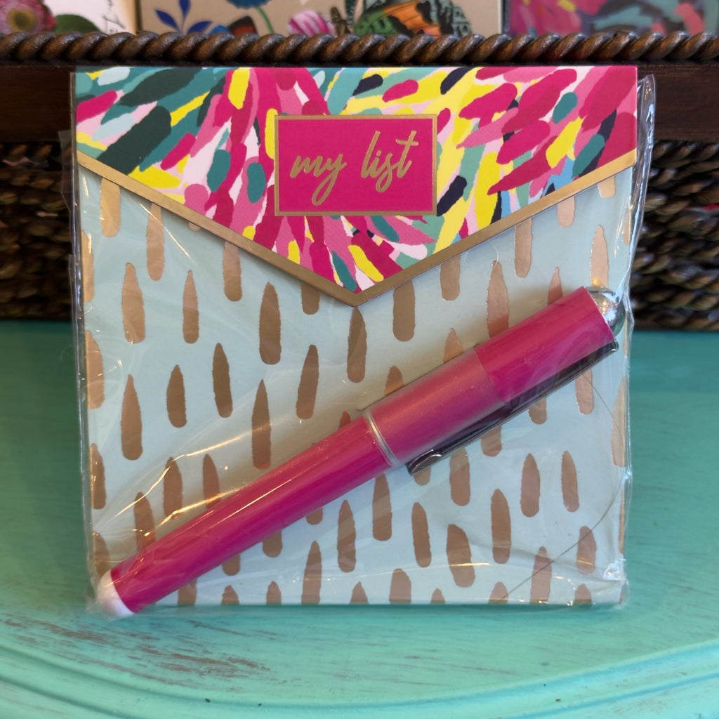 My List Notepad w/Pen