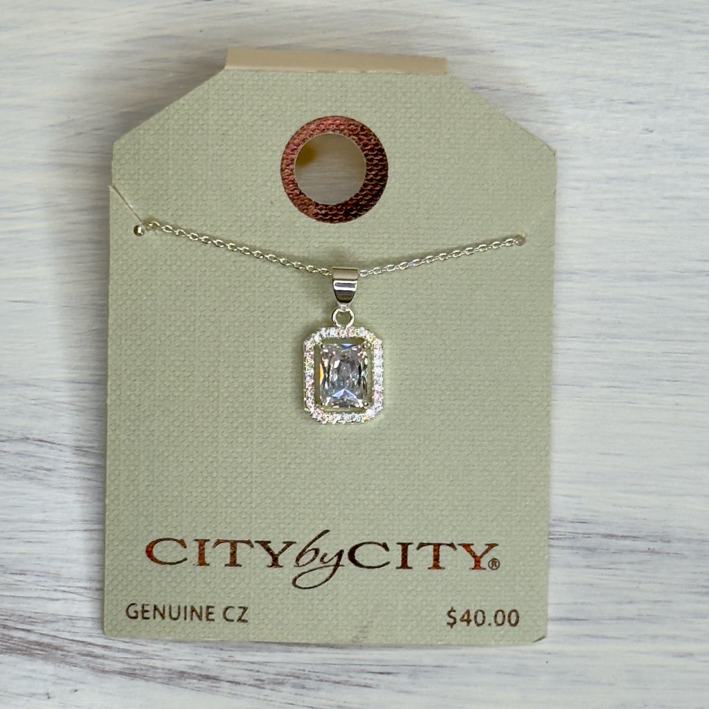 City by City Cubic Zirconia Necklace
