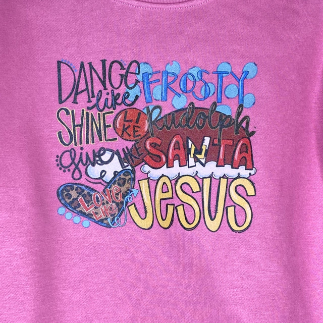 Youth Dance Like Frosty Graphic Sweatshirt - Size Youth Medium