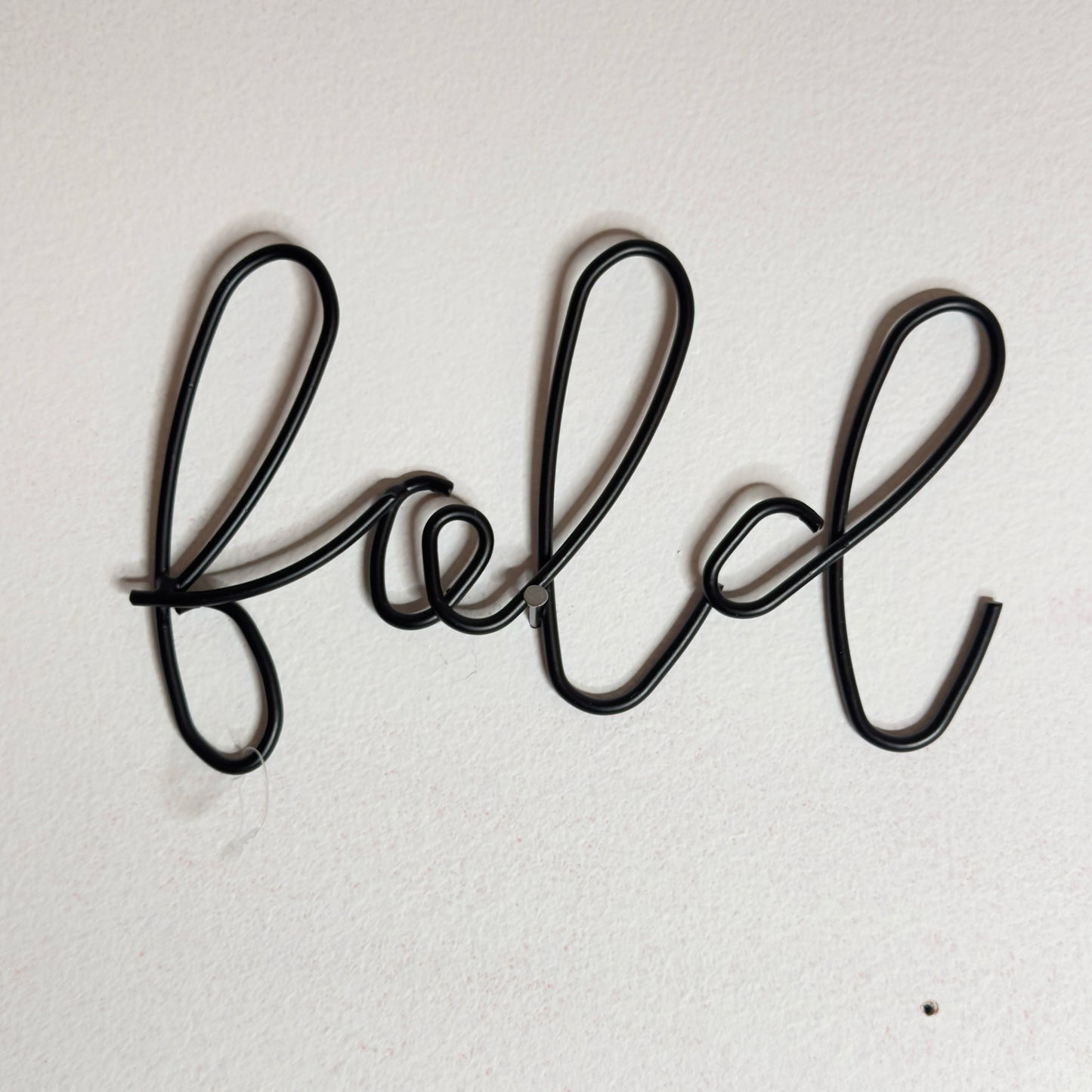 Metal Fold Laundry Sign