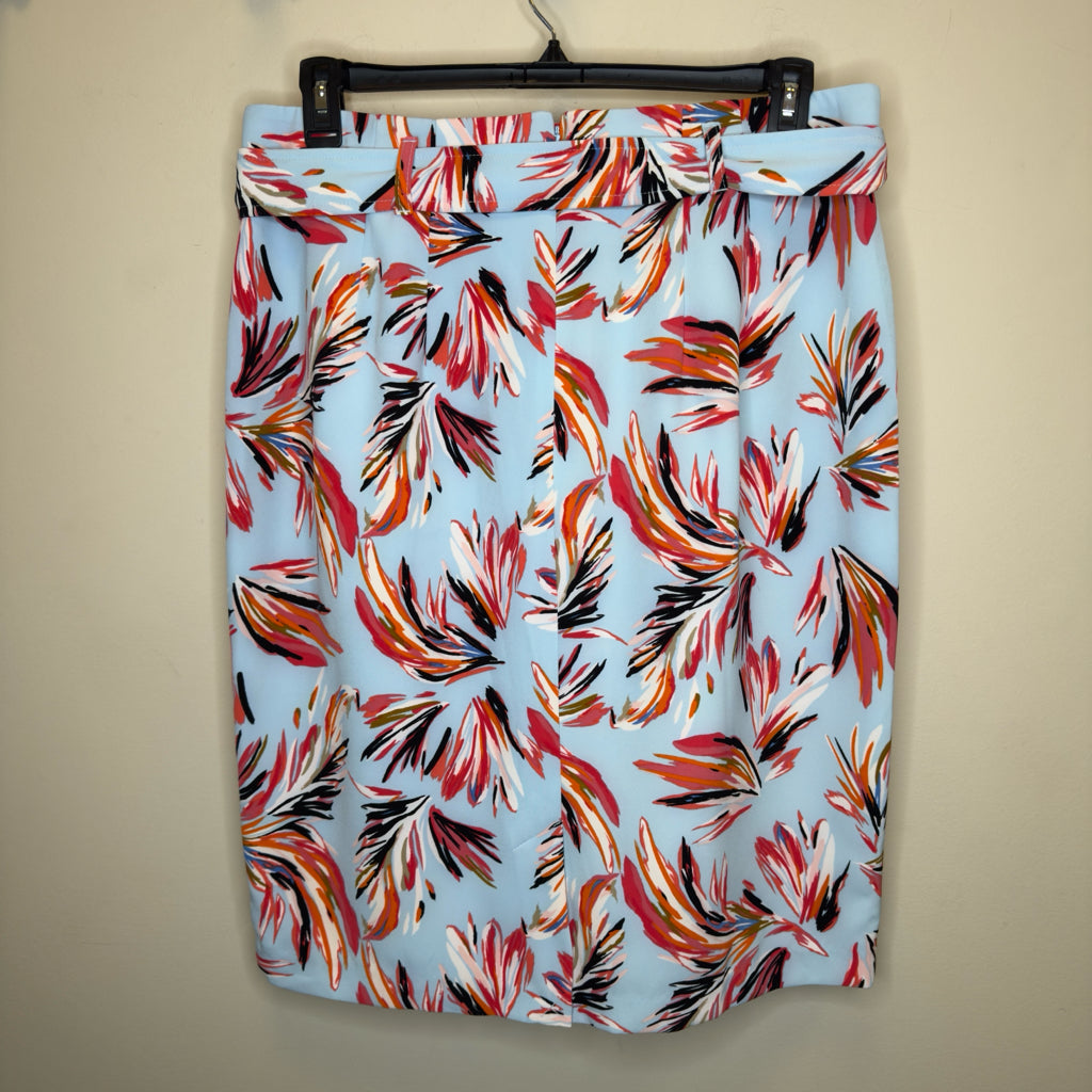 Lane Bryant Tropical High Waisted Pencil Skirt - Size 18