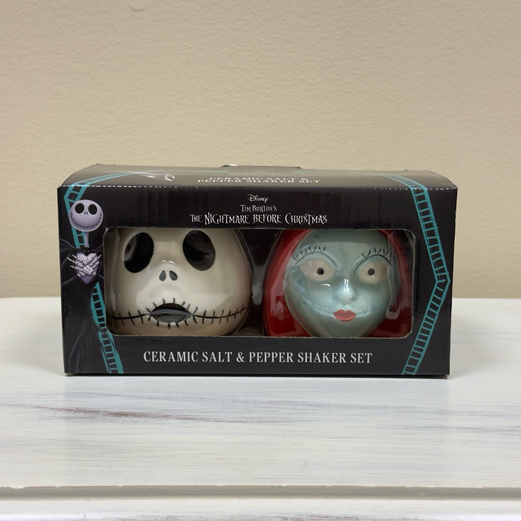 Tim Burton's The Nightmare Before Christmas Salt & Pepper Shakers Set