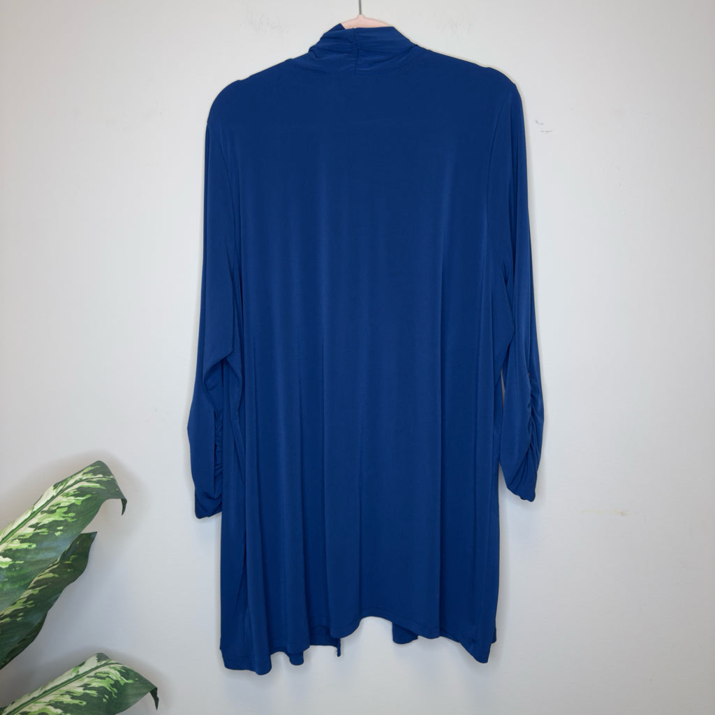 Susan Graver Long Line Cardigan - Size 2X