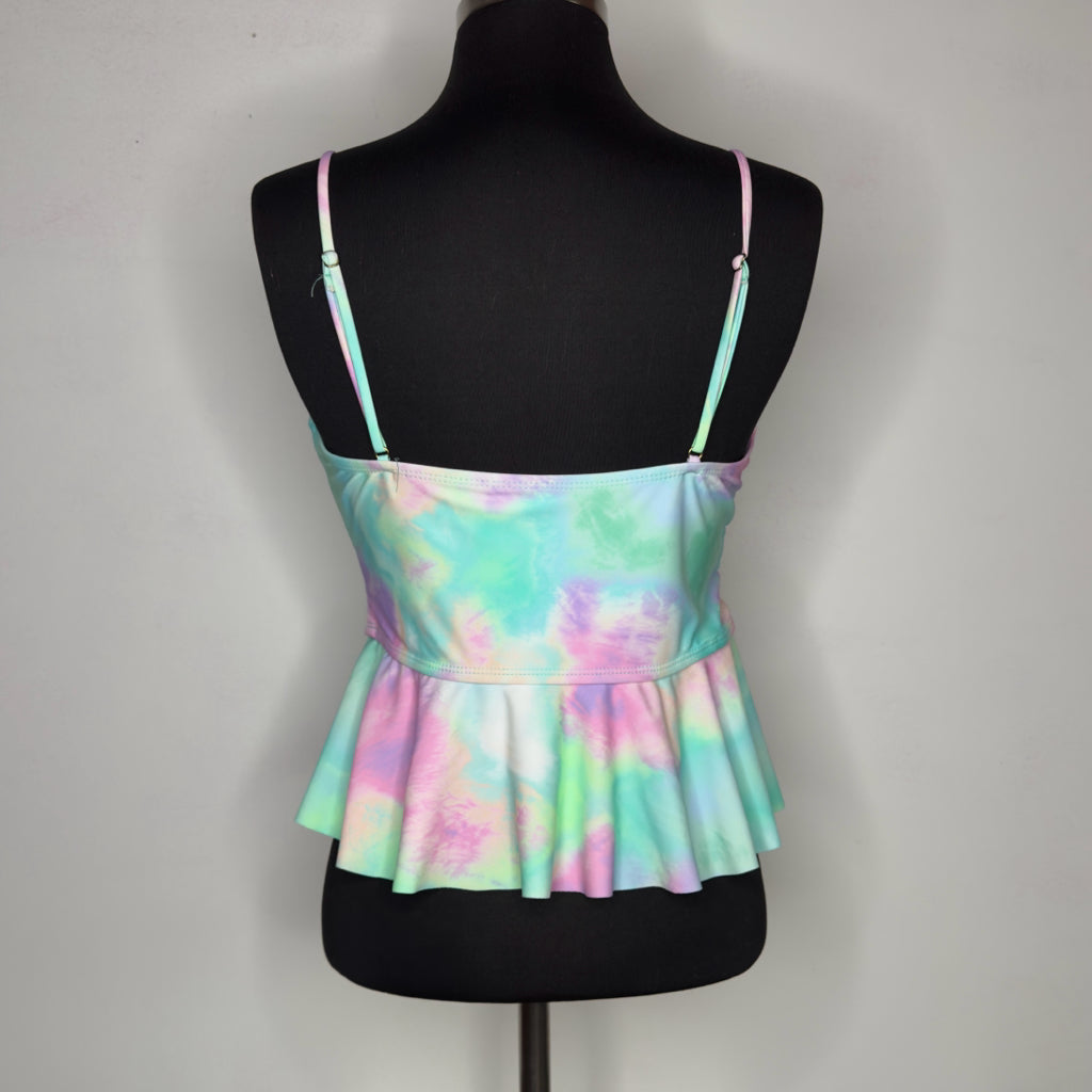 So Brand Tie-Dye Tankini - Size Large