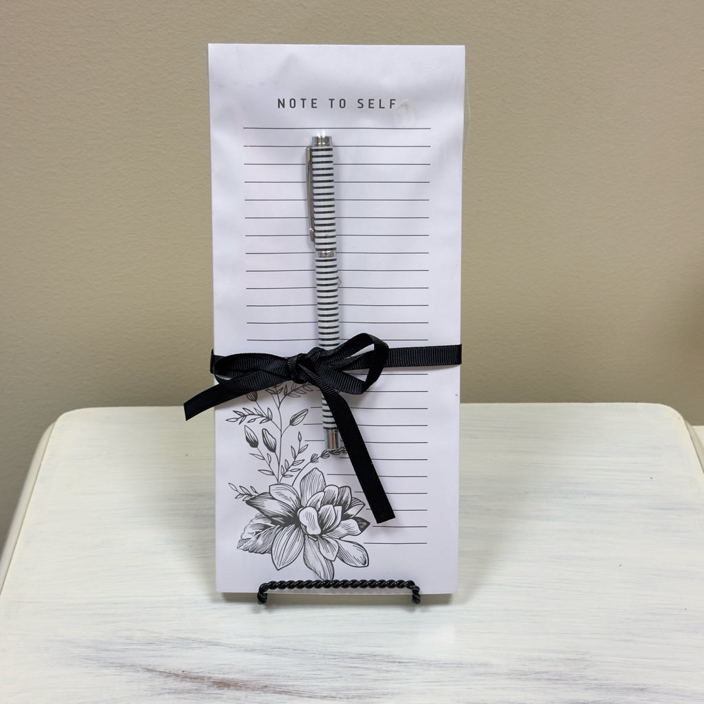 Note To Self Note Pad w/Pen