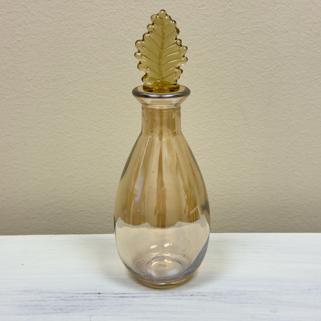 Amber Glass Perfume Bottle