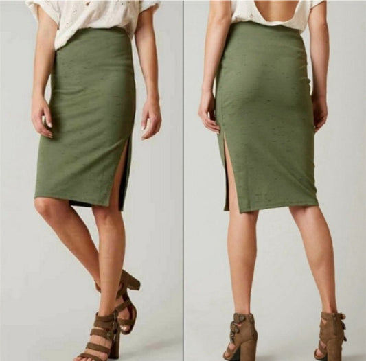 Free People Jersey Pencil Skirt - Size Small