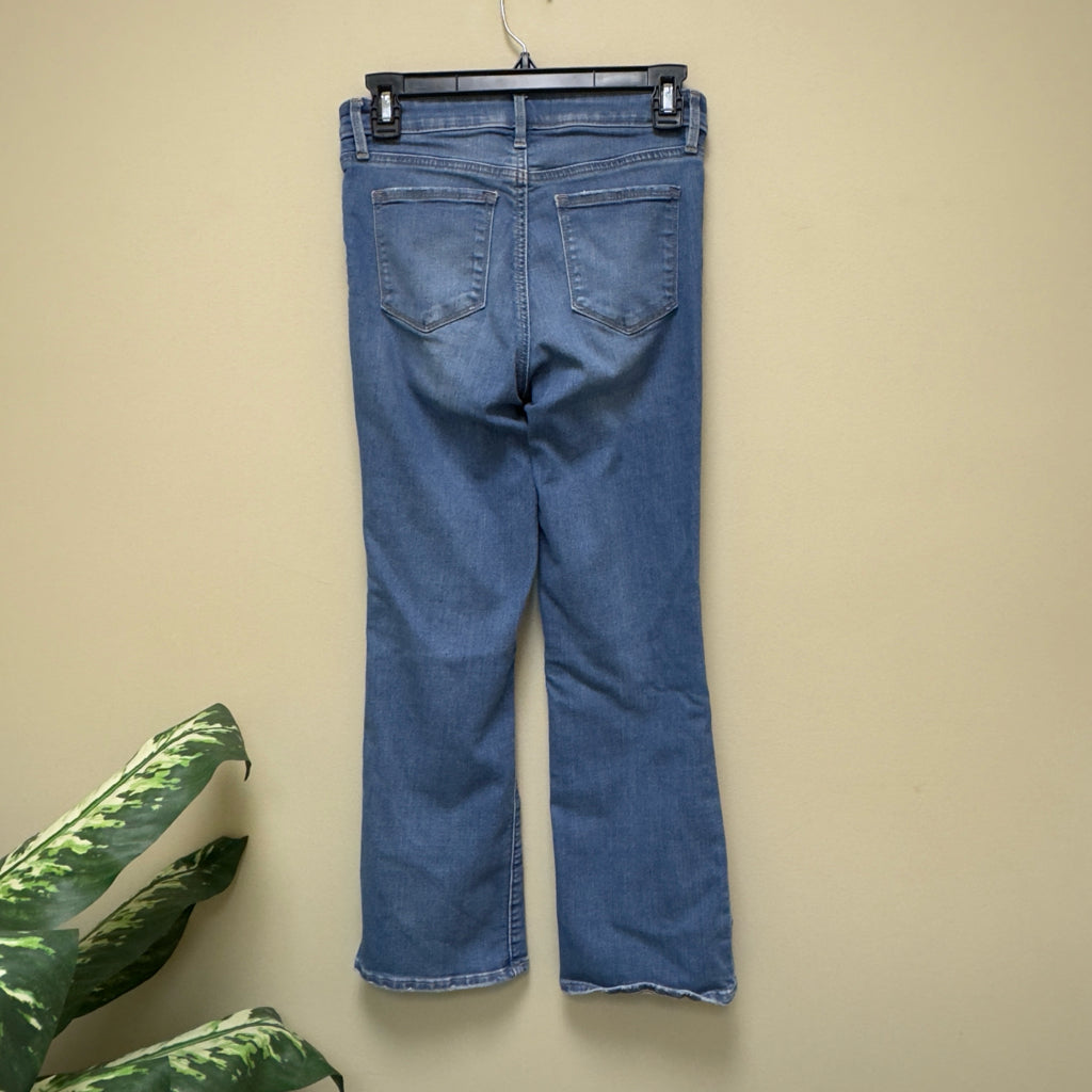 Athleta Sculptek Crop Kick Morro Wash Jeans - Size 2