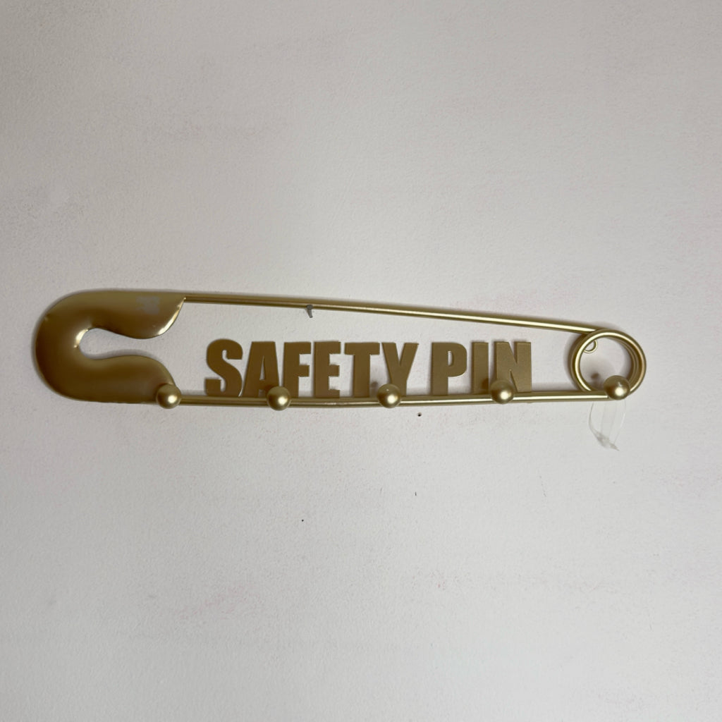 Safety Pin Coat Hook