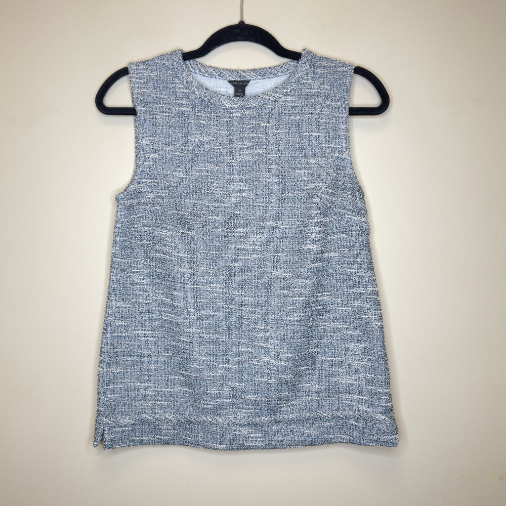 Ann Taylor Tweed Shell Sleeveless Top - Size XS