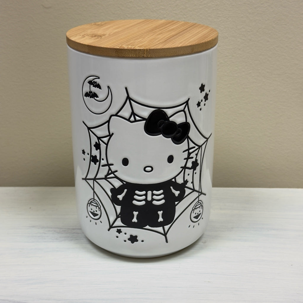 Hello Kitty Halloween Crock w/Lid