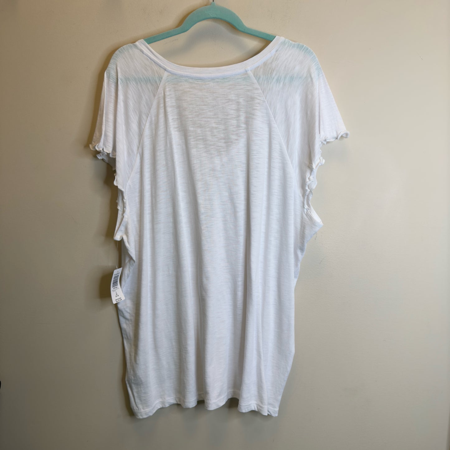 Torrid Slim Fit Flutter Sleeve Tee - Size 3X