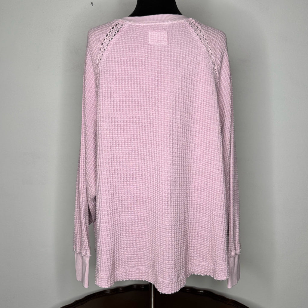 American Eagle Oversized Thermal Top - Size Small