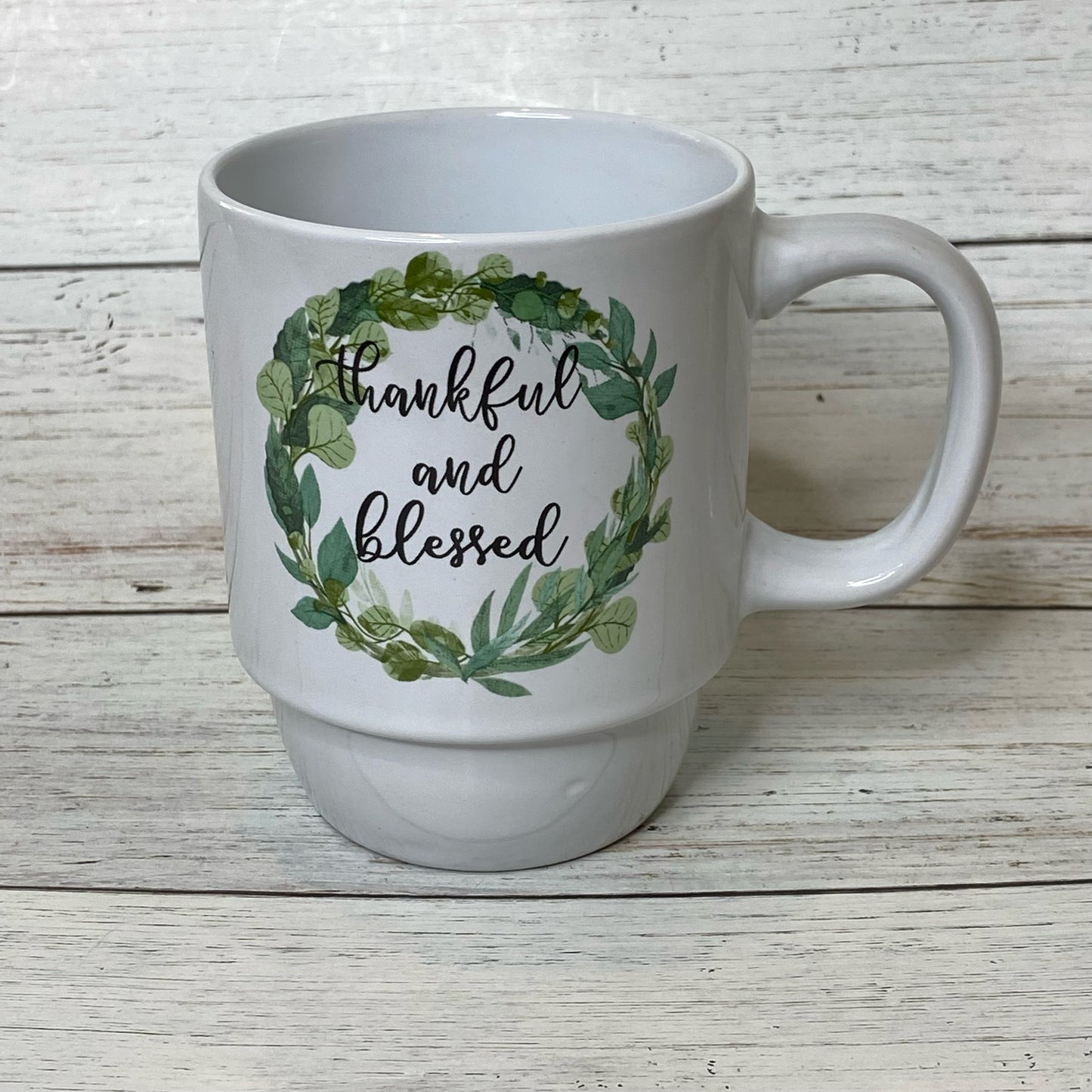 Thankful And Blessed Mug