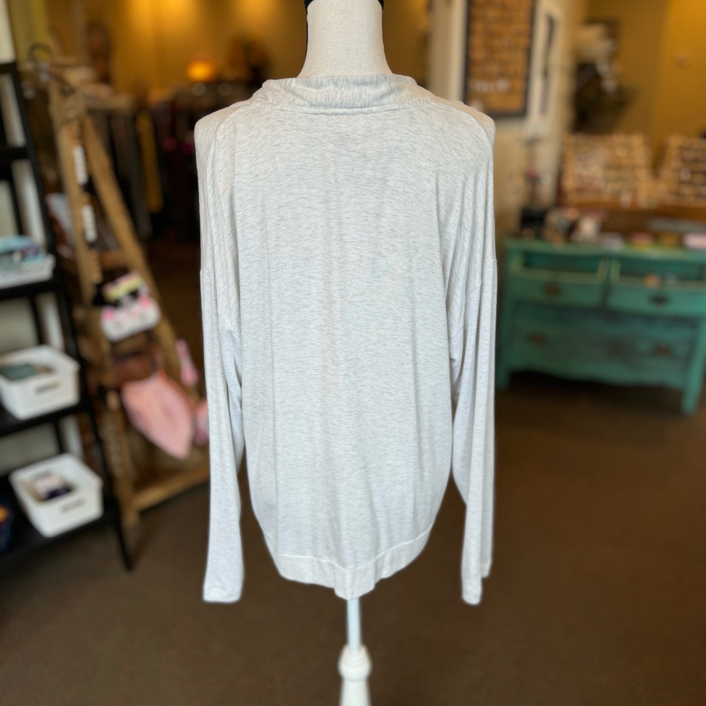 Soma Faux Wrap Top - Size Large