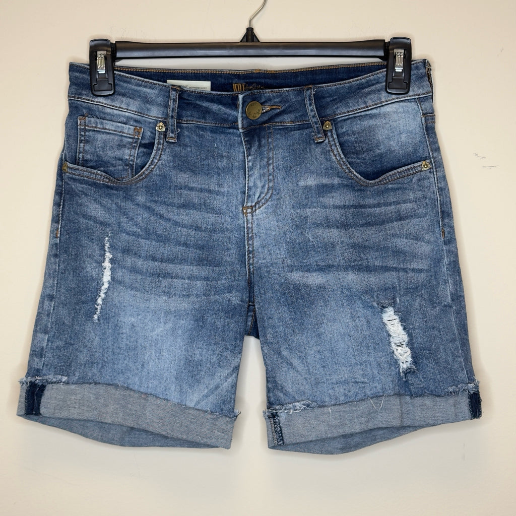 Kut From The Kloth Catherine Boyfriend Short Shorts - Size 8