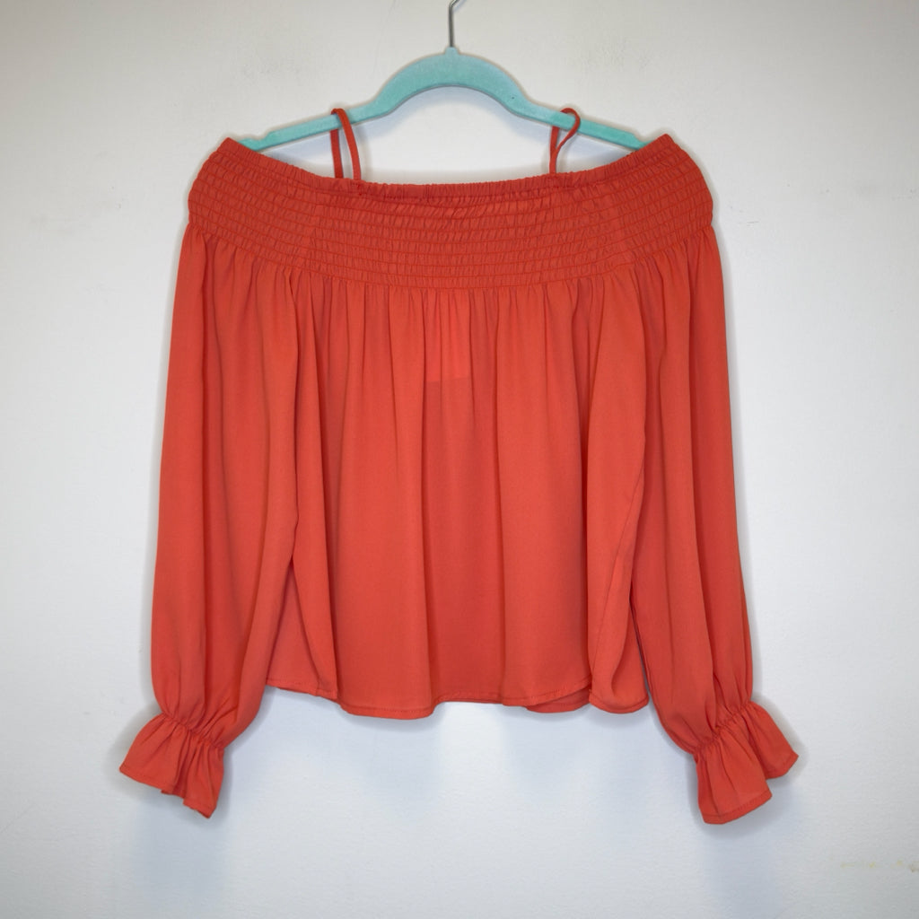 Ultra Flirt Off-The-Shoulder Top - Size XS