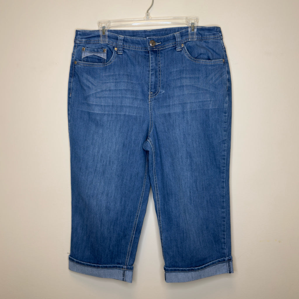 Christopher & Banks Cropped Jeans - Size 12